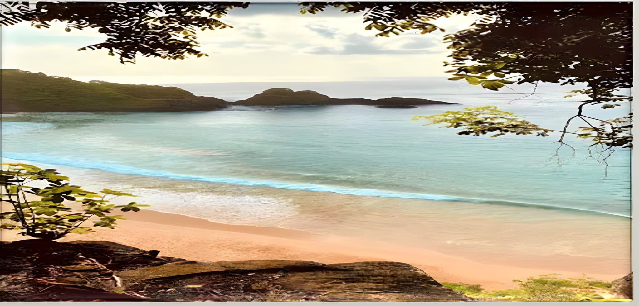 Coastal view of the GWA Coast Resort site