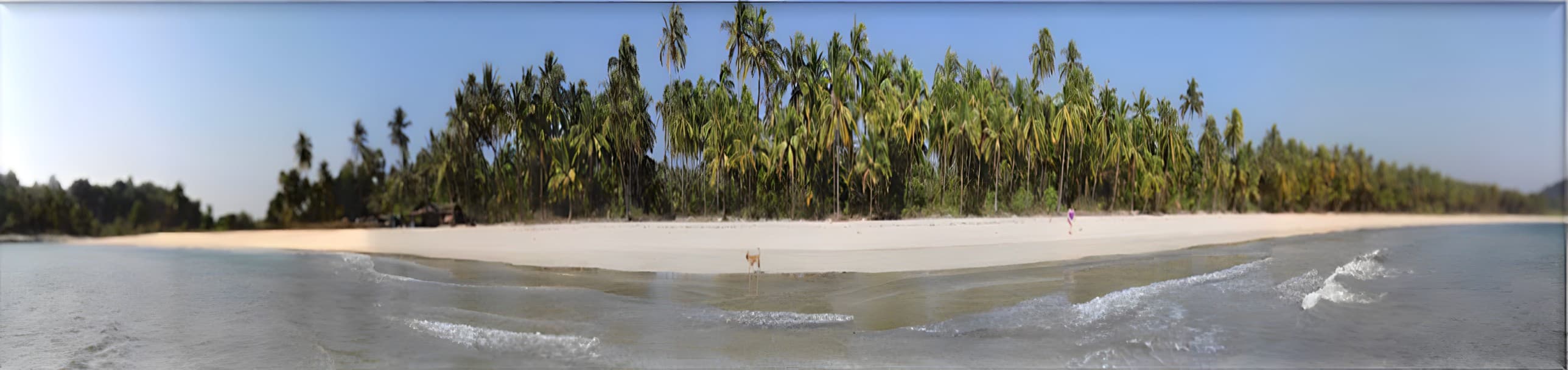 Turquoise water at the GWA Coast Resort site